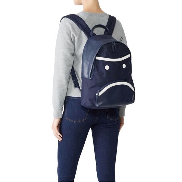 Tory Sport Accessories Navy Grumps Backpack - Picture 1 of 16